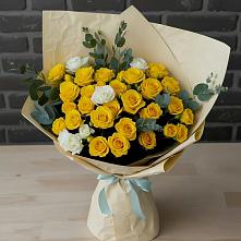 Букет цветов из:  Розы в Большеречье