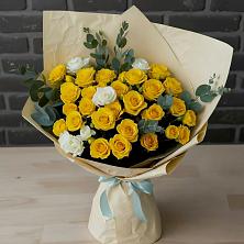 Букет цветов из:  Розы в Большеречье