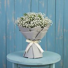 Букет цветов из:  Гипсофила #REPLACE_PRED# Большеречье