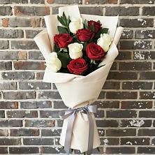 Букет цветов из:  Розы в Большеречье