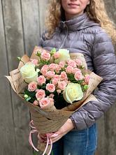 Букет цветов из:  Розы в Большеречье