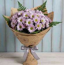 Букет цветов из:  Хризантемы в Большеречье