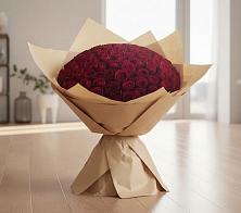 Букет 101 Красная роза в Большеречье