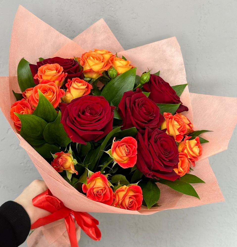 Букет Любовь и восторг в Большеречье