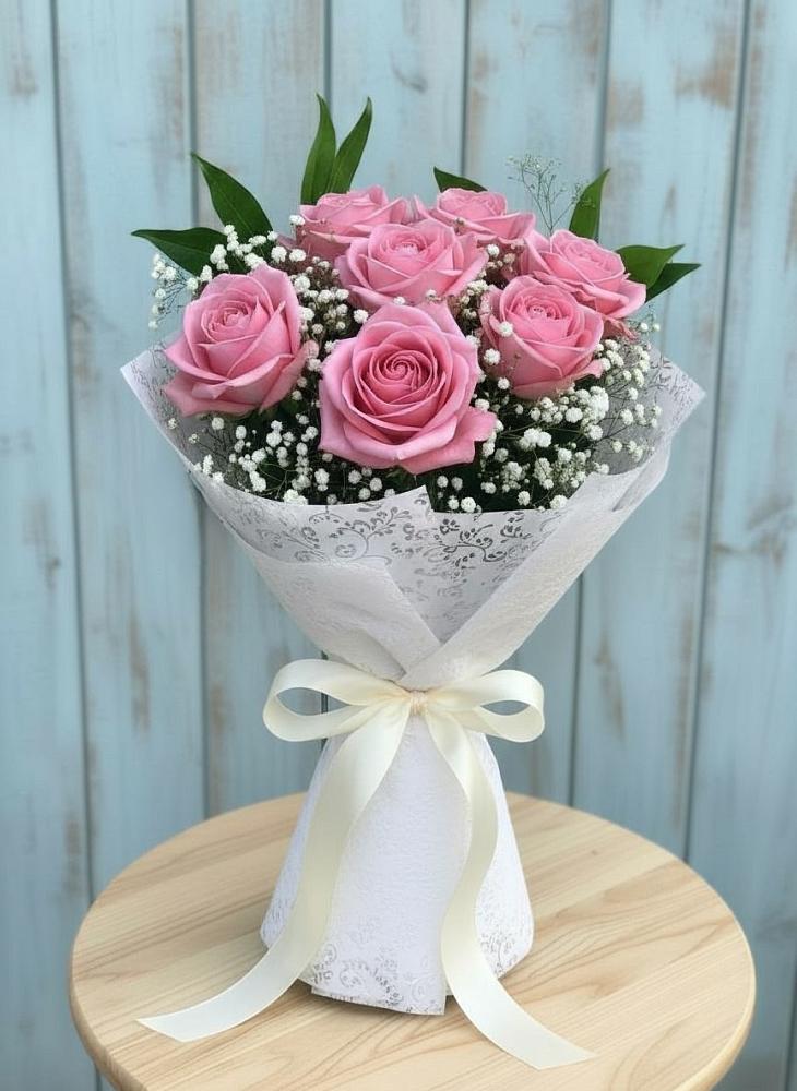 Букет цветов из: Розы в Большеречье