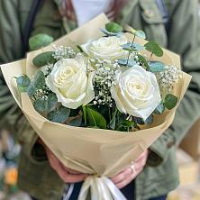 Букет цветов из:  Розы в Большеречье