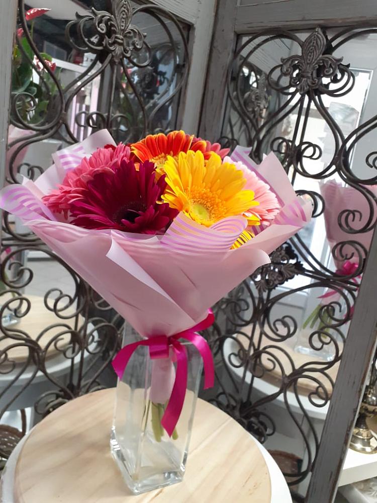 Букет цветов из: Герберы в Большеречье