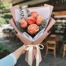 Букет цветов из:  Розы в Большеречье