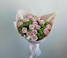 Букет цветов из:  Розы и Хризантемы в Большеречье