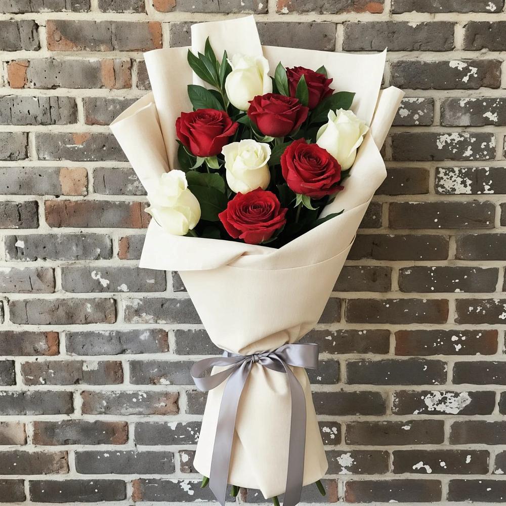 Букет цветов из: Розы в Большеречье