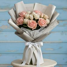 Букет цветов из:  Розы в Большеречье