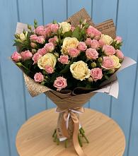 Букет цветов из:  Розы #REPLACE_PRED# Большеречье