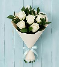 Букет цветов из:  Розы в Большеречье