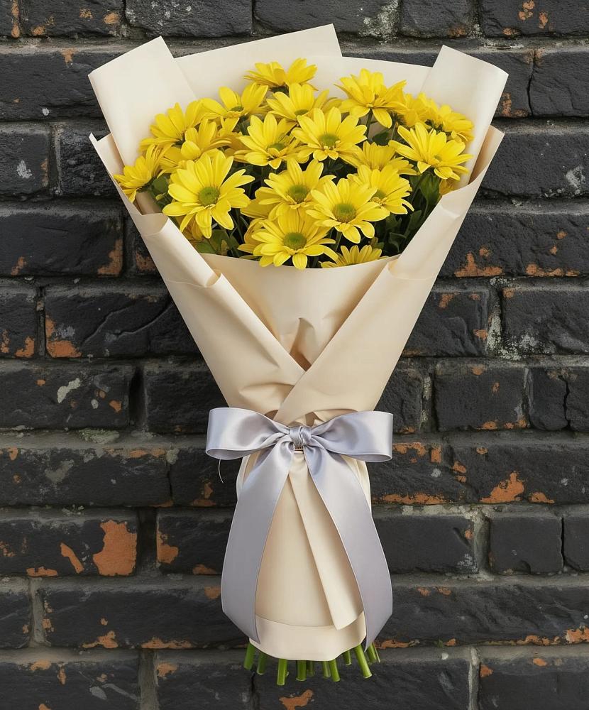 Букет цветов из: Хризантемы в Большеречье