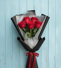 Букет цветов из:  Розы в Большеречье
