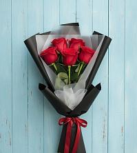 Букет цветов из:  Розы в Большеречье