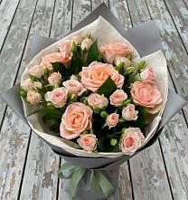 Букет цветов из:  Розы в Большеречье