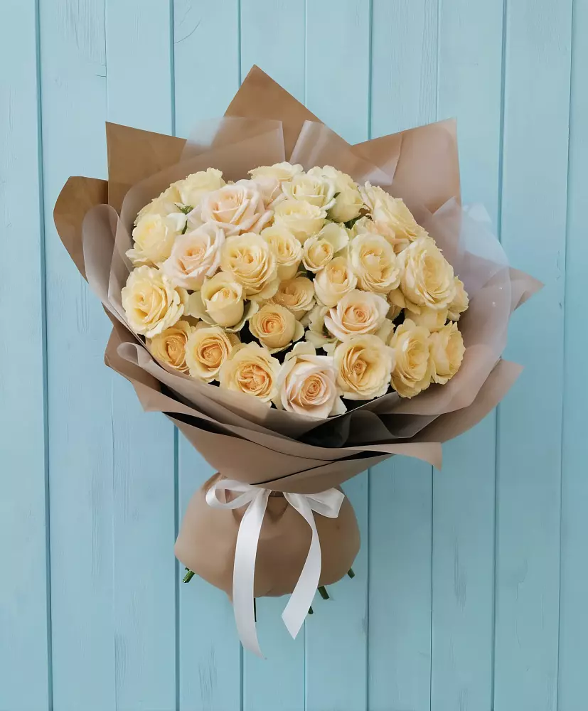 Букет Кремовое облако в Большеречье
