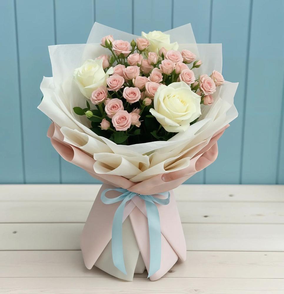 Букет цветов из: Розы в Большеречье