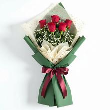 Букет цветов из:  Розы в Большеречье