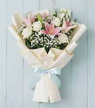 Букет цветов из:  Лилии в Большеречье