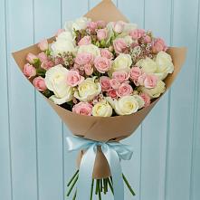 Букет цветов из:  Розы в Большеречье
